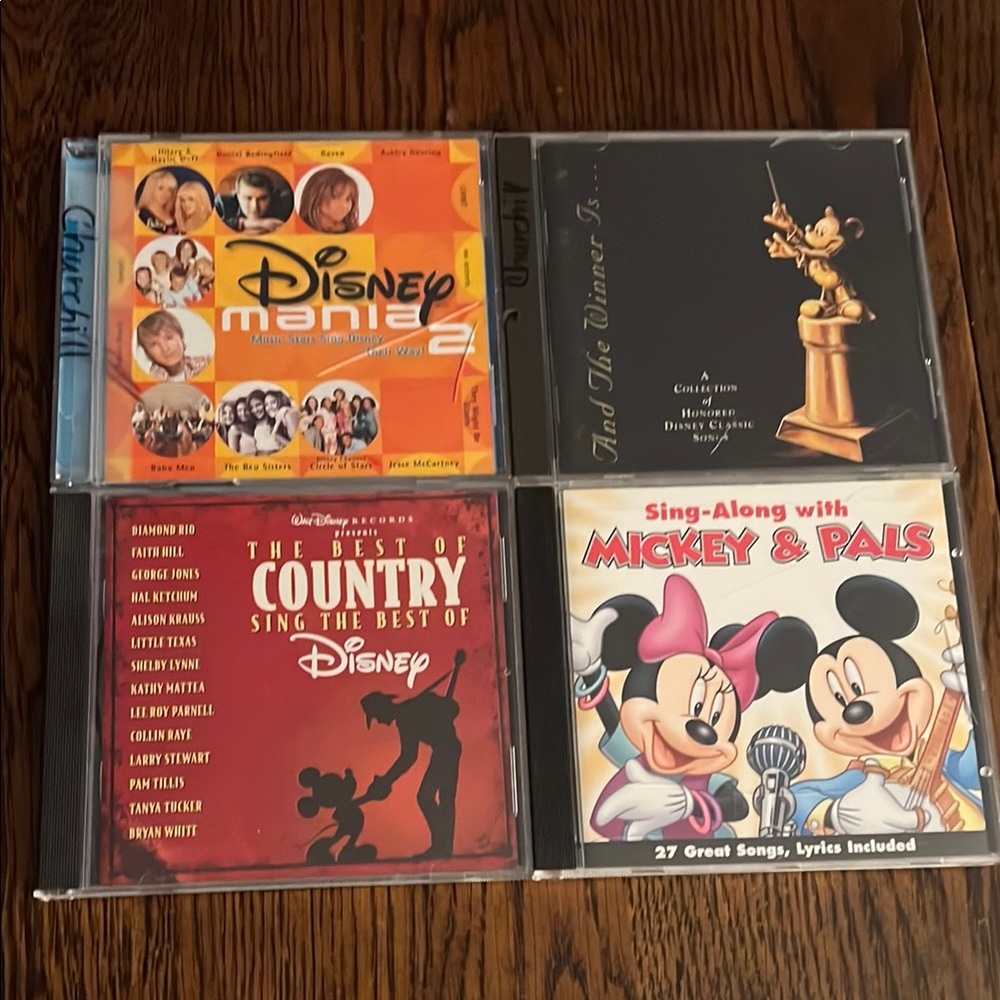 Collection of Disney CDs